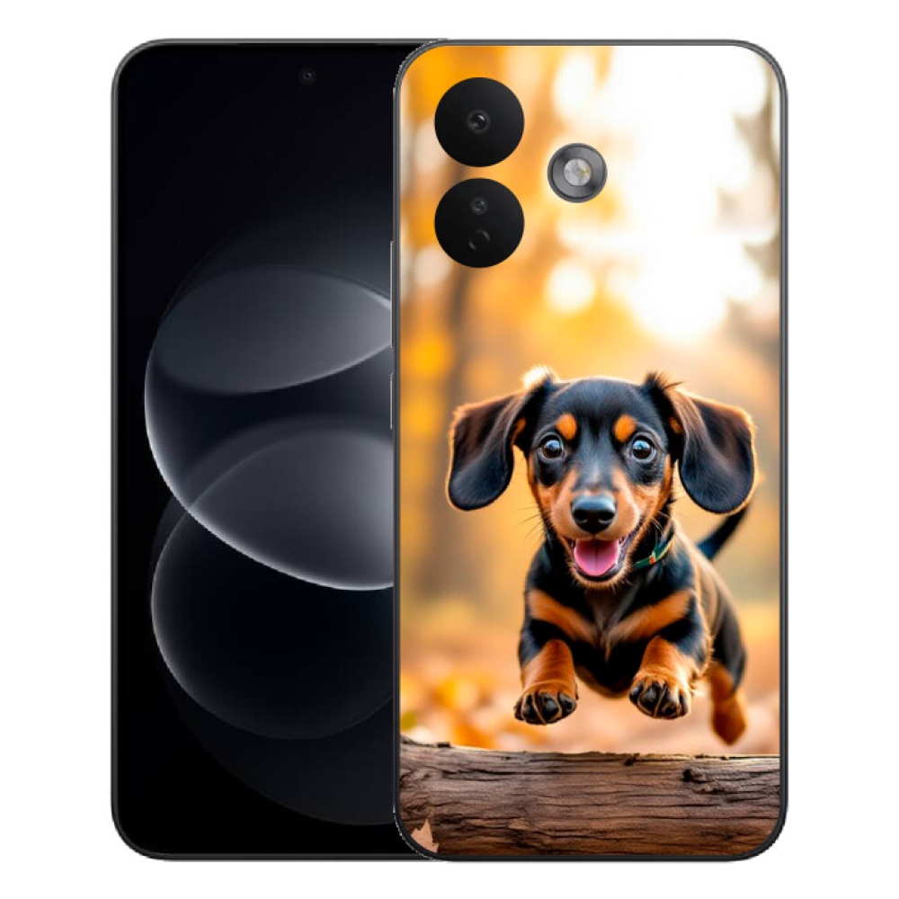 Gélový kryt mmCase na Xiaomi Redmi Note 17 Pro 5G - jazvečík 2