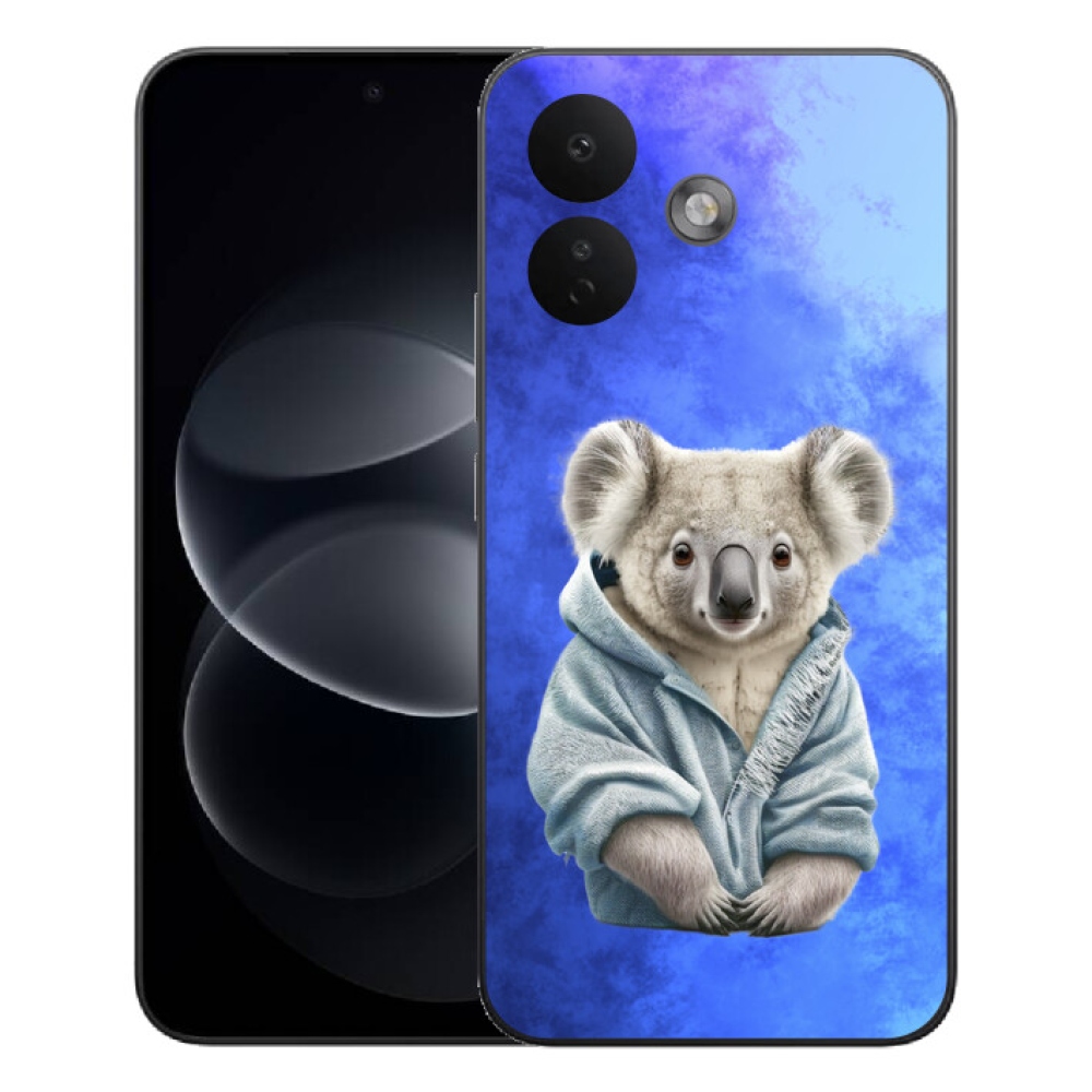 Gélový kryt mmCase na Xiaomi Redmi Note 17 Pro 5G - koala vo svetri