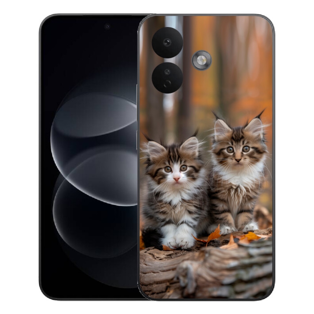 Gélový kryt mmCase na Xiaomi Redmi Note 17 Pro 5G - mačacie duo 3