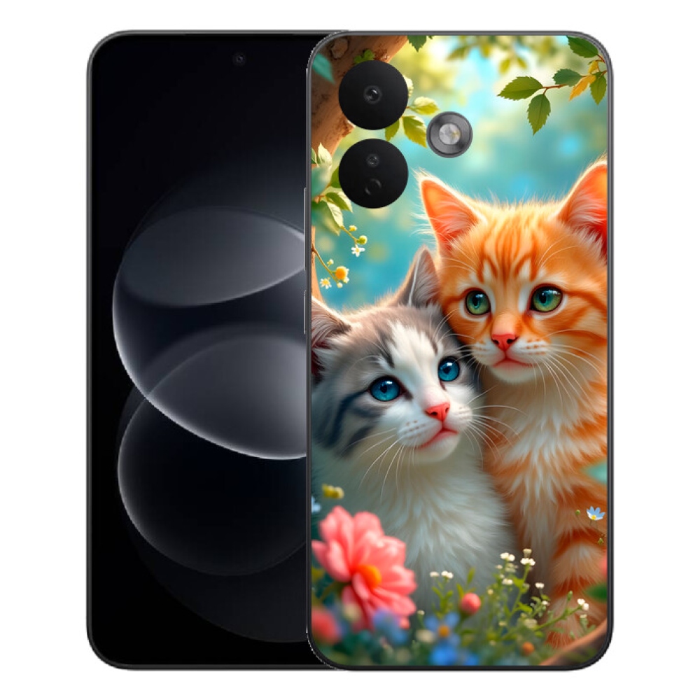 Gélový kryt mmCase na Xiaomi Redmi Note 17 Pro 5G - mačacia láska 2