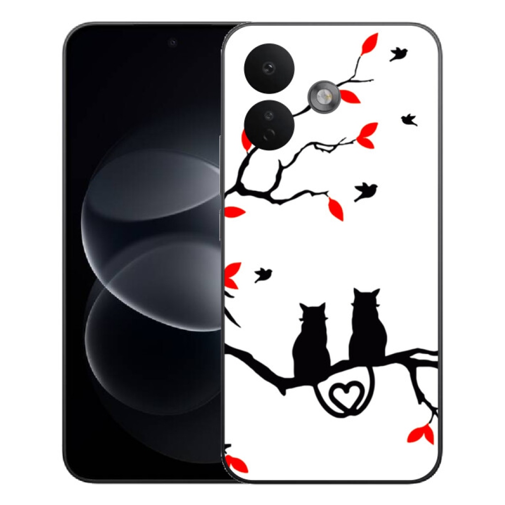 Gélový kryt mmCase na Xiaomi Redmi Note 17 Pro 5G - mačacia láska