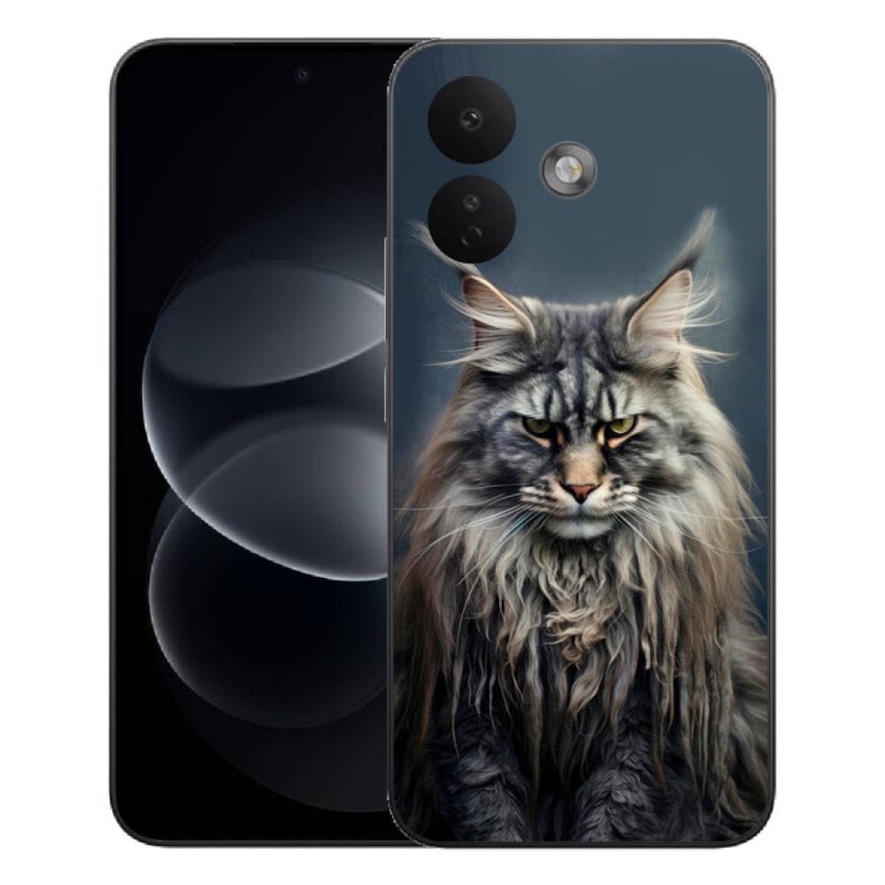 Gélový kryt mmCase na Xiaomi Redmi Note 17 Pro 5G - mačacie pohľad 4