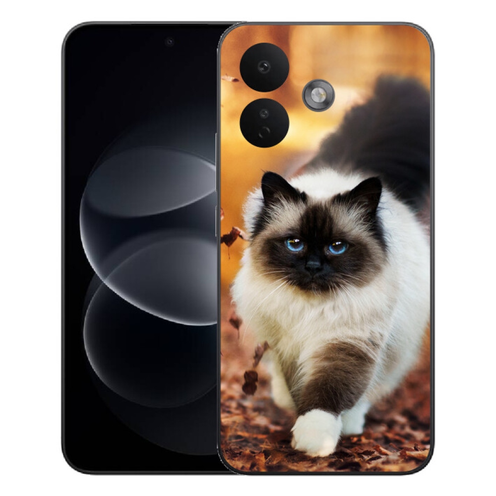 Gélový kryt mmCase na Xiaomi Redmi Note 17 Pro 5G - mačka
