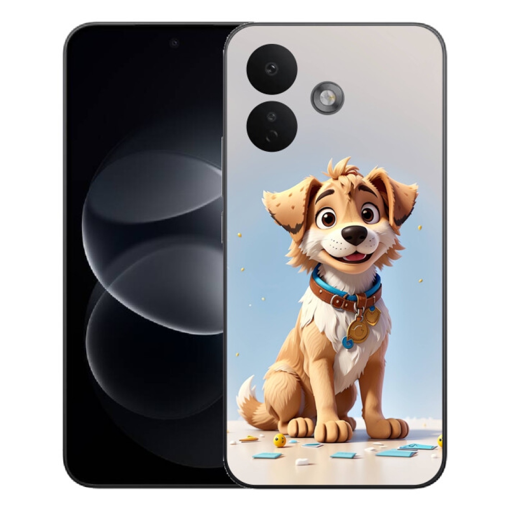 Gélový kryt mmCase na Xiaomi Redmi Note 17 Pro 5G - kreslené šteňa