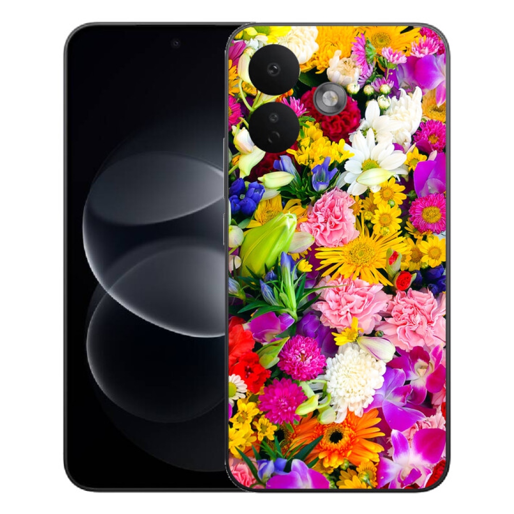 Gélový kryt mmCase na Xiaomi Redmi Note 17 Pro 5G - kvety 12