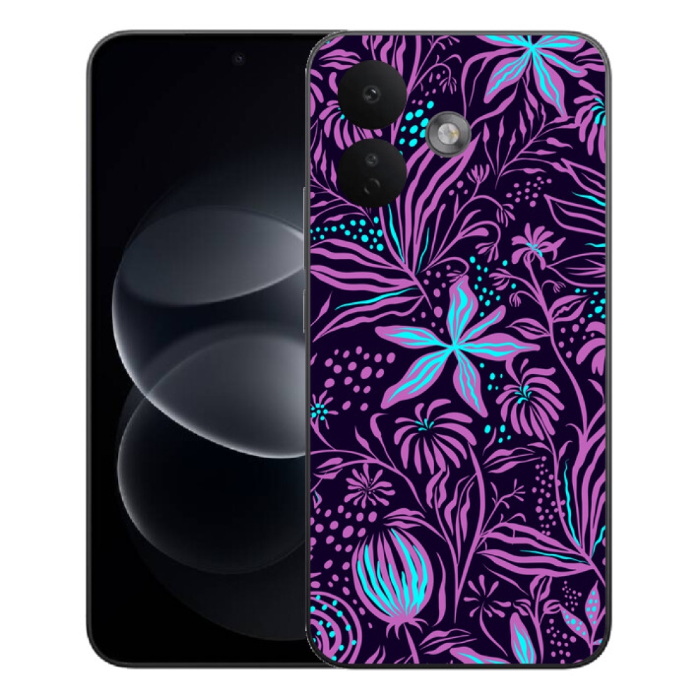 Gélový kryt mmCase na Xiaomi Redmi Note 17 Pro 5G - kvety 2