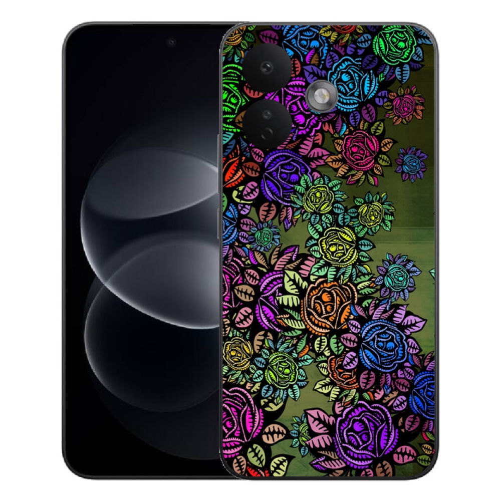 Gélový kryt mmCase na Xiaomi Redmi Note 17 Pro 5G - kvety 6