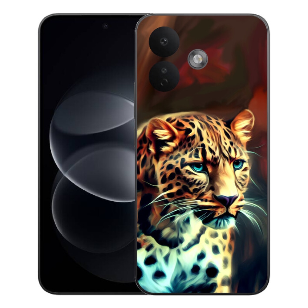 Gélový kryt mmCase na Xiaomi Redmi Note 17 Pro 5G - leopard