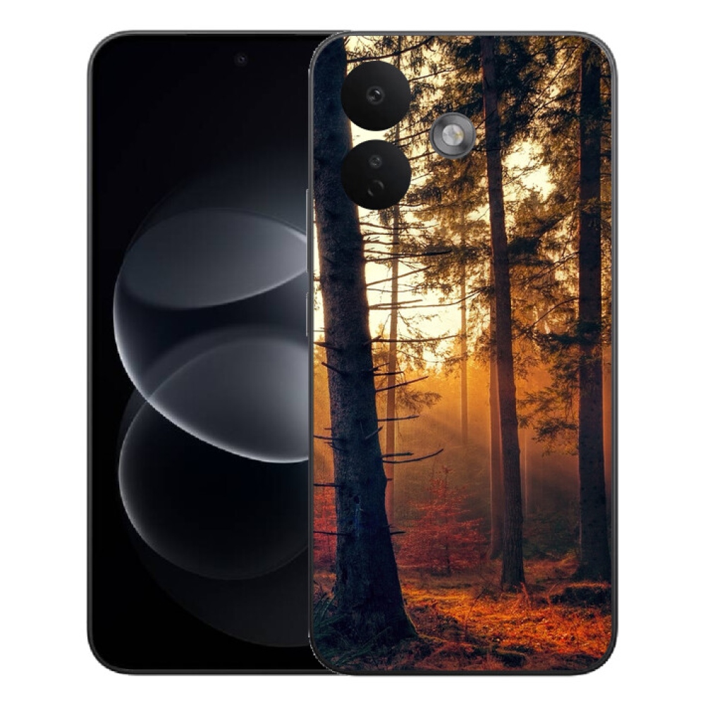 Gélový kryt mmCase na Xiaomi Redmi Note 17 Pro 5G - les