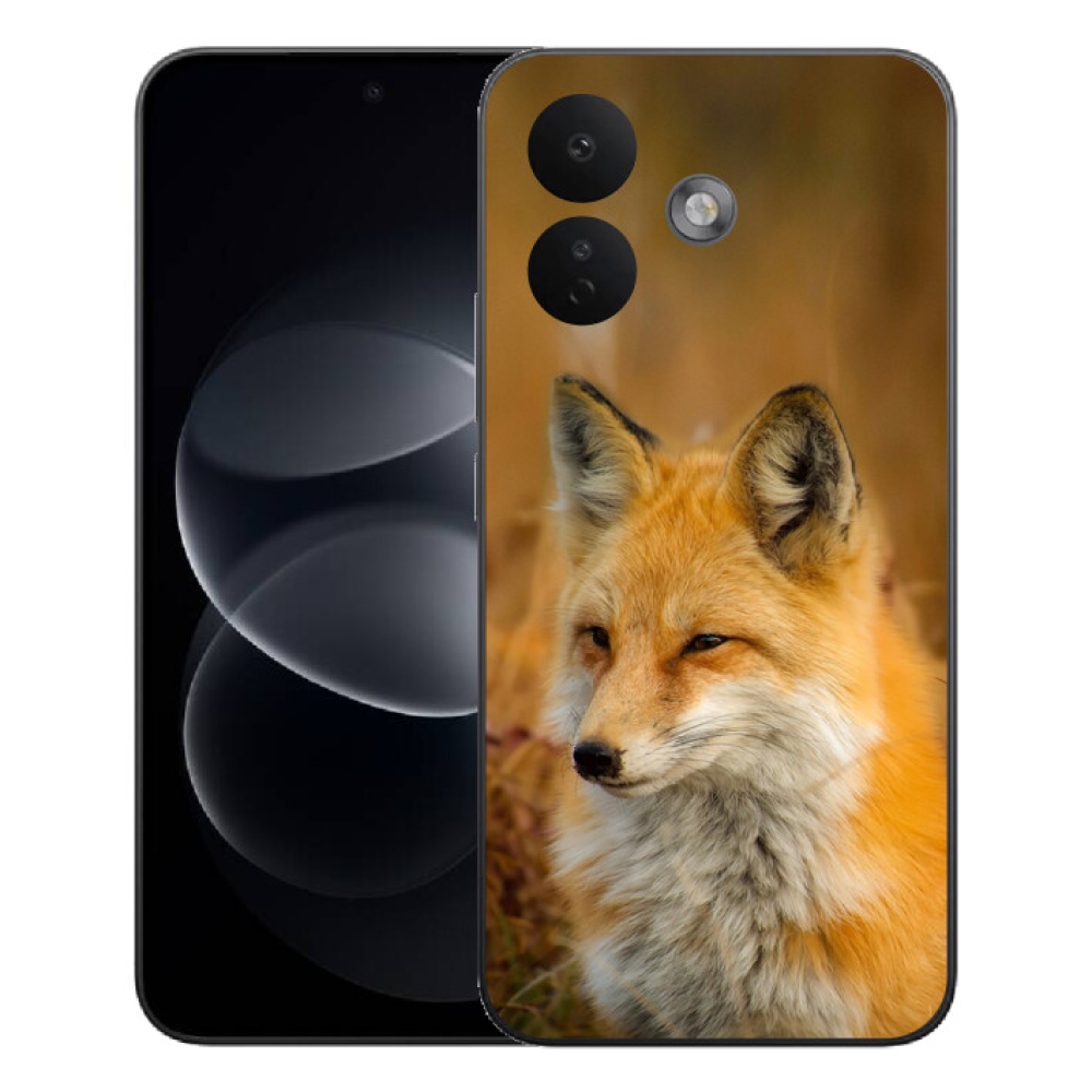 Gélový kryt mmCase na Xiaomi Redmi Note 17 Pro 5G - líška