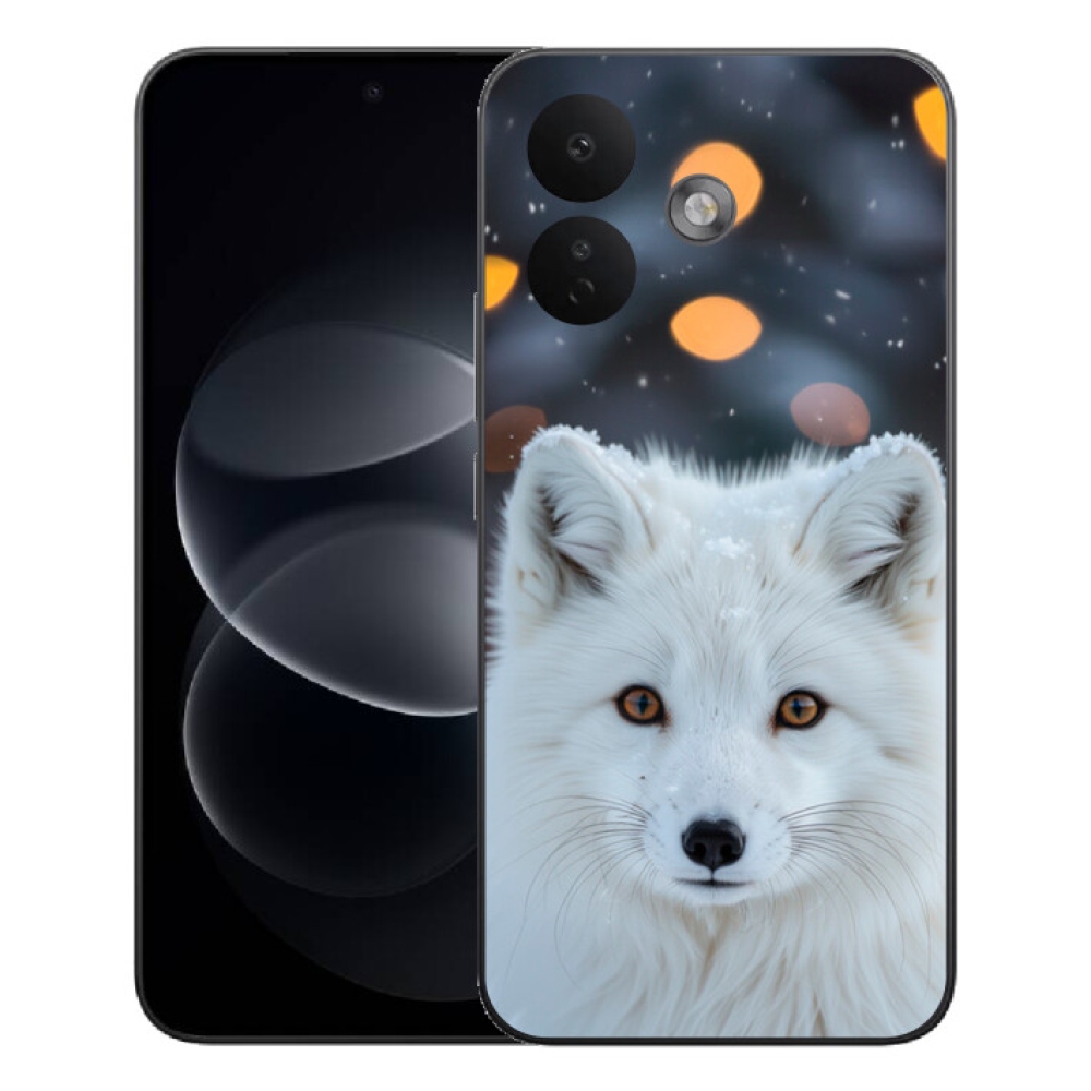 Gélový kryt mmCase na Xiaomi Redmi Note 17 Pro 5G - líška polárna