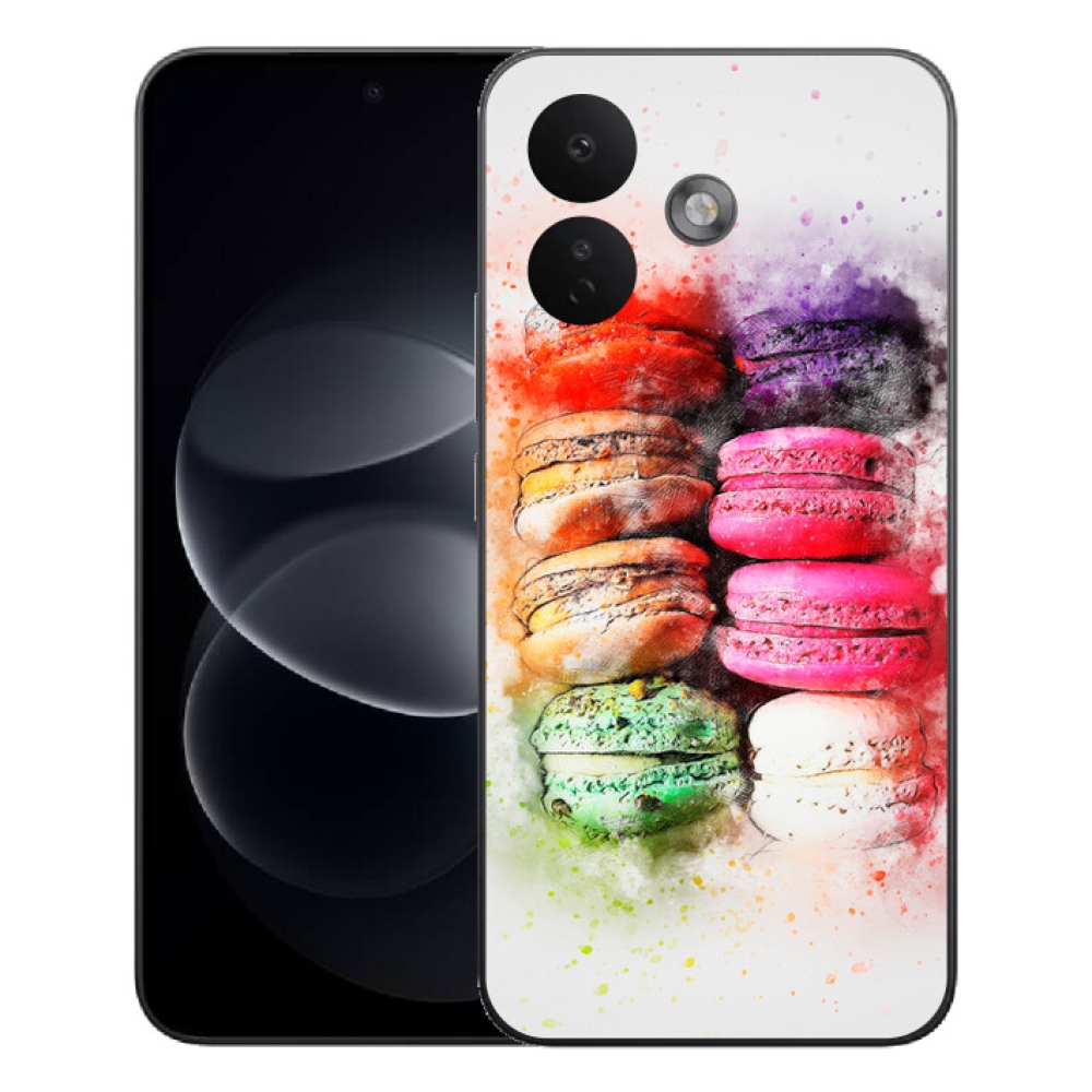 Gélový kryt mmCase na Xiaomi Redmi Note 17 Pro 5G - makrónky