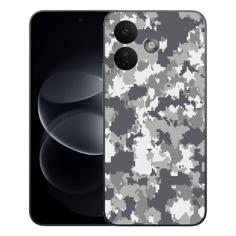 Gélový kryt mmCase na Xiaomi Redmi Note 17 Pro 5G - maskáčový vzor 2