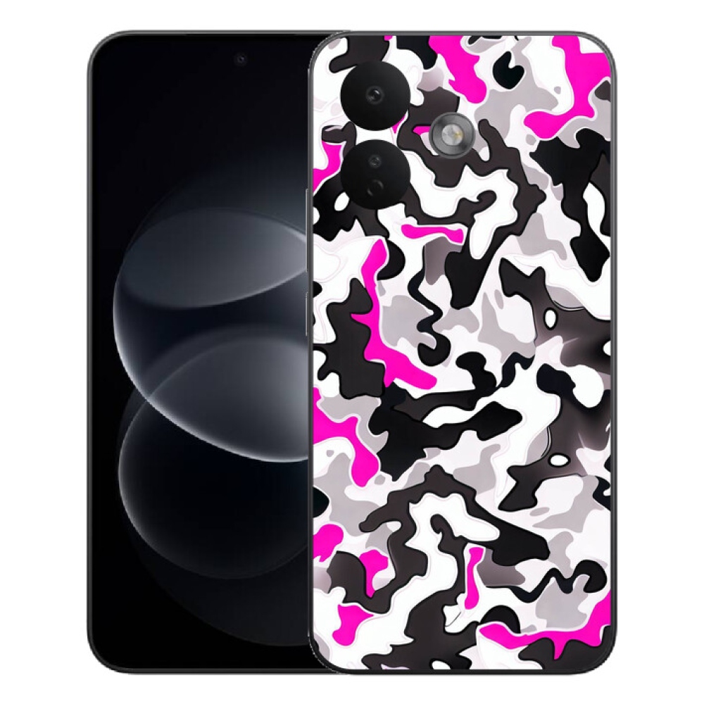 Gélový kryt mmCase na Xiaomi Redmi Note 17 Pro 5G - maskáčový vzor 5