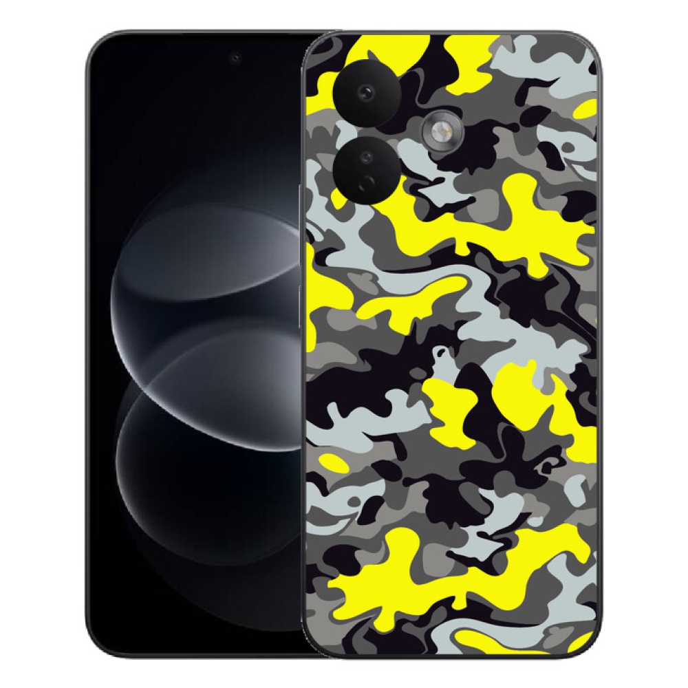 Gélový kryt mmCase na Xiaomi Redmi Note 17 Pro 5G - maskáčový vzor 6