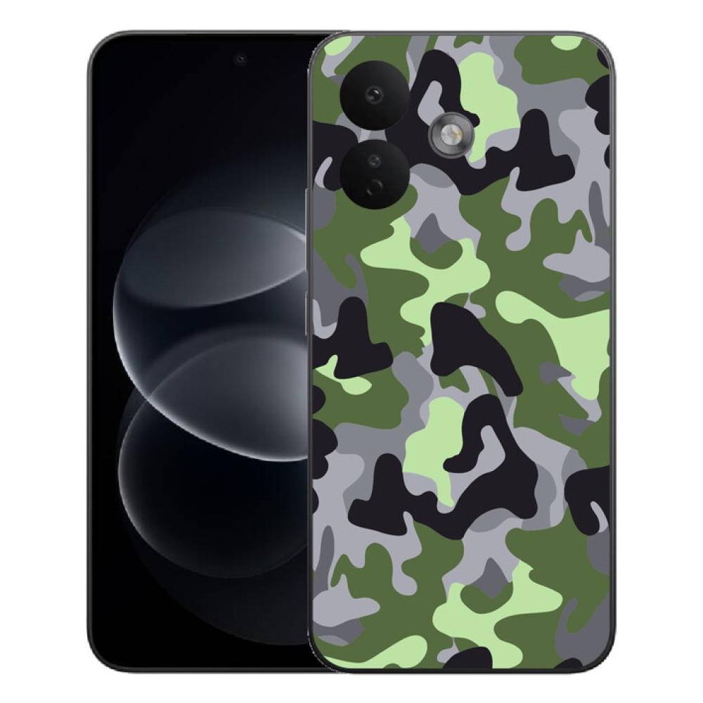 Gélový kryt mmCase na Xiaomi Redmi Note 17 Pro 5G - maskáčový vzor 7