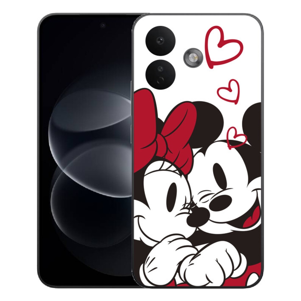 Gélový kryt mmCase na Xiaomi Redmi Note 17 Pro 5G - minnie a mickey