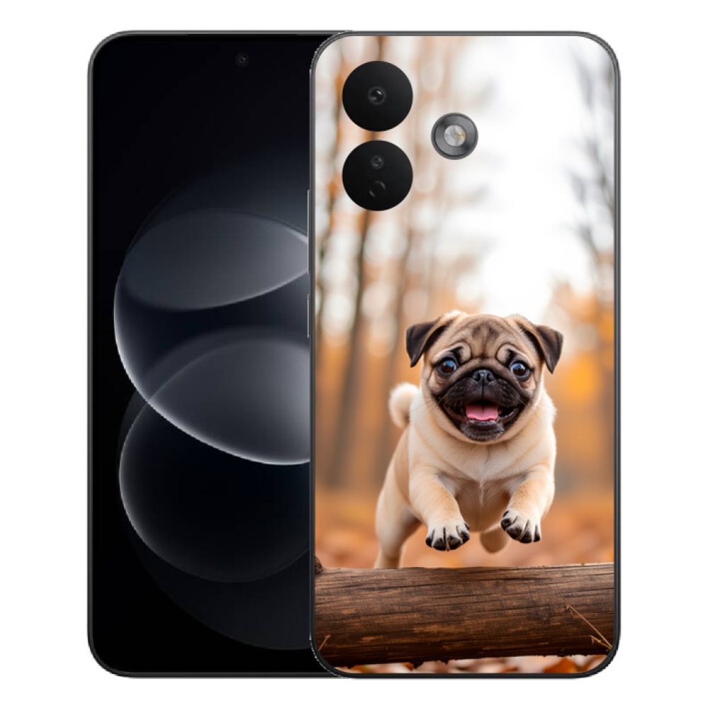 Gélový kryt mmCase na Xiaomi Redmi Note 17 Pro 5G - mops 2
