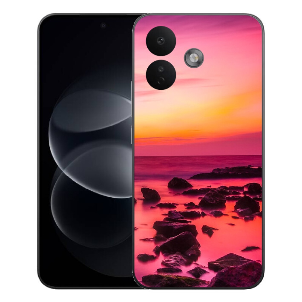 Gélový kryt mmCase na Xiaomi Redmi Note 17 Pro 5G - more a žiara