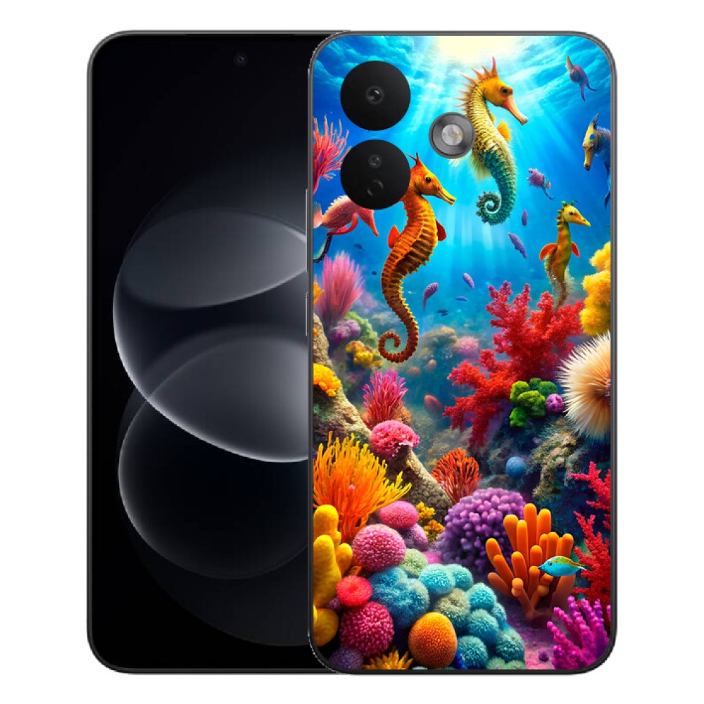 Gélový kryt mmCase na Xiaomi Redmi Note 17 Pro 5G - morský svet 3