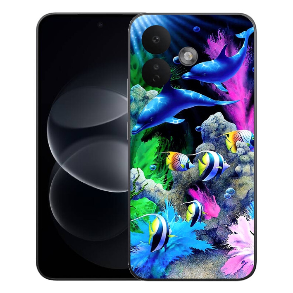 Gélový kryt mmCase na Xiaomi Redmi Note 17 Pro 5G - morský svet