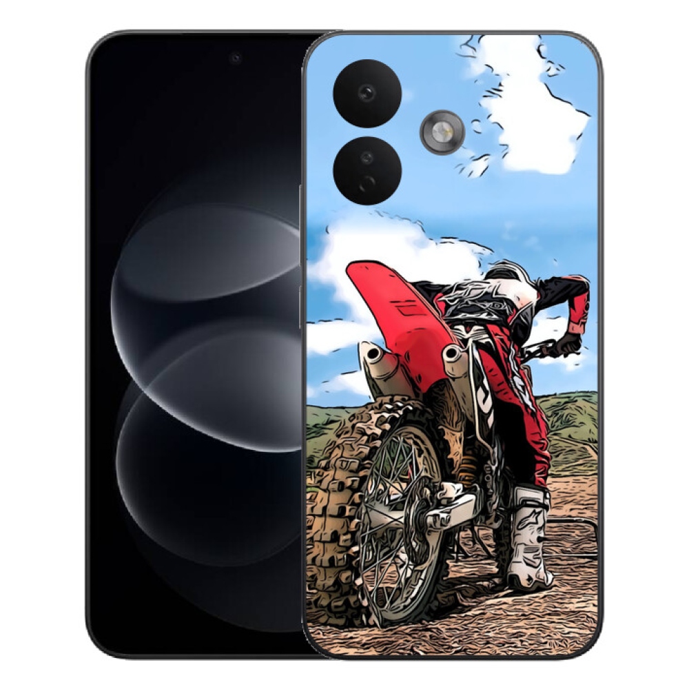 Gélový kryt mmCase na Xiaomi Redmi Note 17 Pro 5G - moto