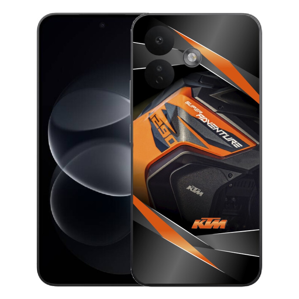 Gélový kryt mmCase na Xiaomi Redmi Note 17 Pro 5G - motorka ktm
