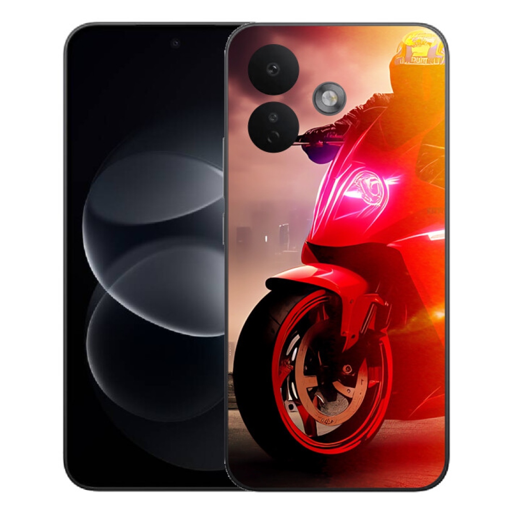 Gélový kryt mmCase na Xiaomi Redmi Note 17 Pro 5G - motorka