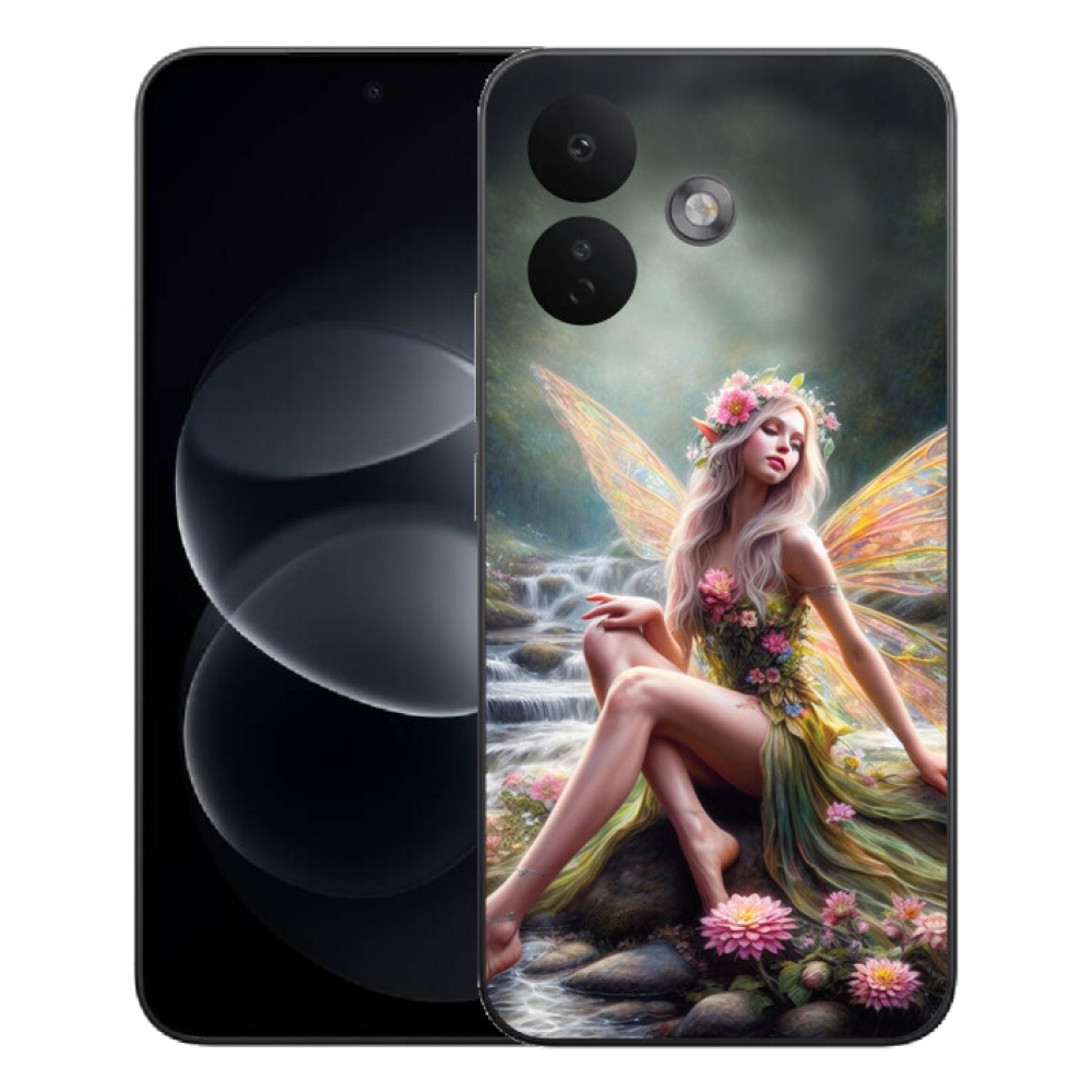 Gélový kryt mmCase na Xiaomi Redmi Note 17 Pro 5G - motýlia žena 1