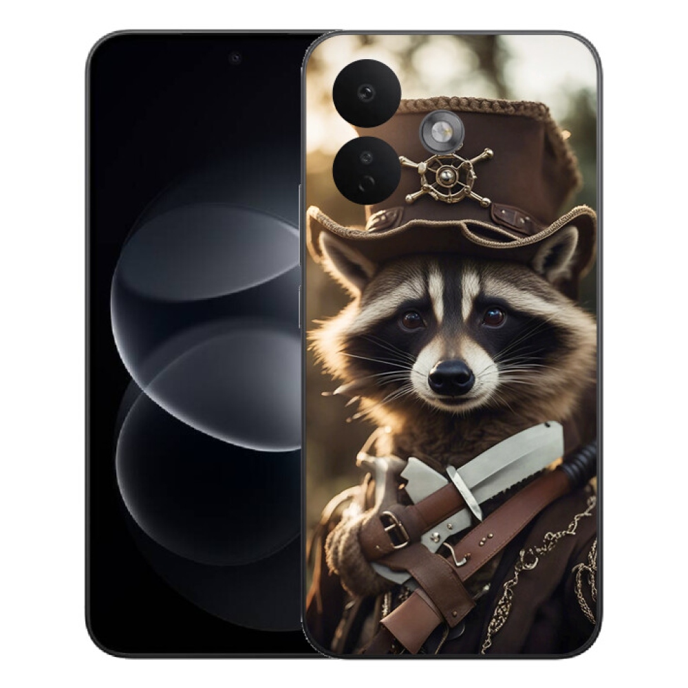 Gélový kryt mmCase na Xiaomi Redmi Note 17 Pro 5G - mýval v uniforme