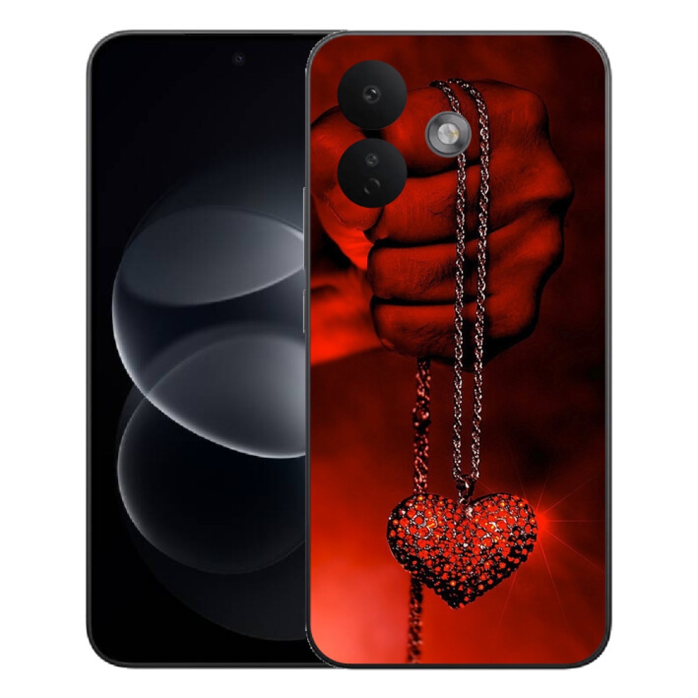 Gélový kryt mmCase na Xiaomi Redmi Note 17 Pro 5G - náhrdelník
