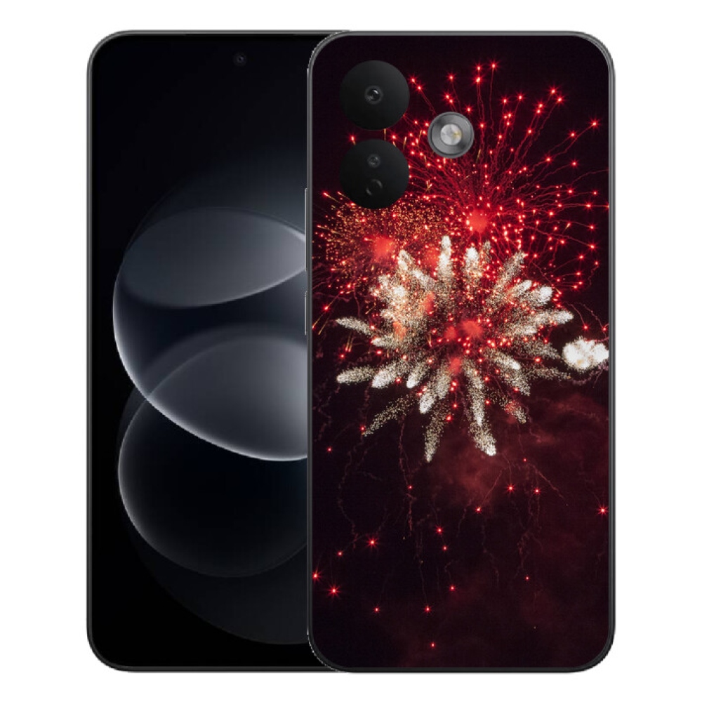 Gélový kryt mmCase na Xiaomi Redmi Note 17 Pro 5G - ohňostroj