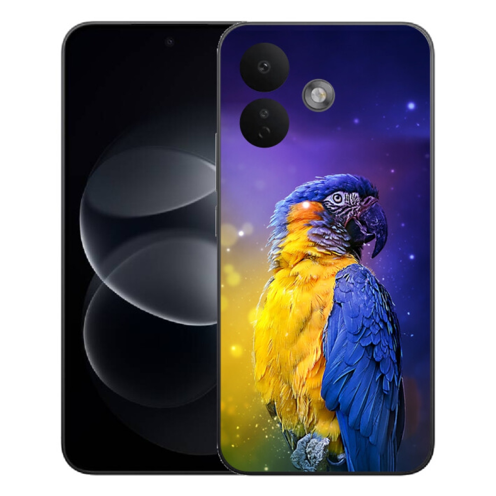 Gélový kryt mmCase na Xiaomi Redmi Note 17 Pro 5G - papagáj ara 1