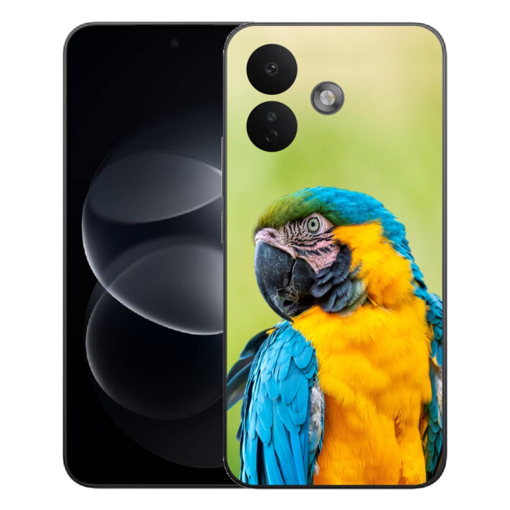 Gélový kryt mmCase na Xiaomi Redmi Note 17 Pro 5G - papagáj ara 2