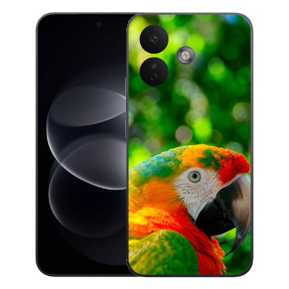 Gélový kryt mmCase na Xiaomi Redmi Note 17 Pro 5G - papagáj ara 3