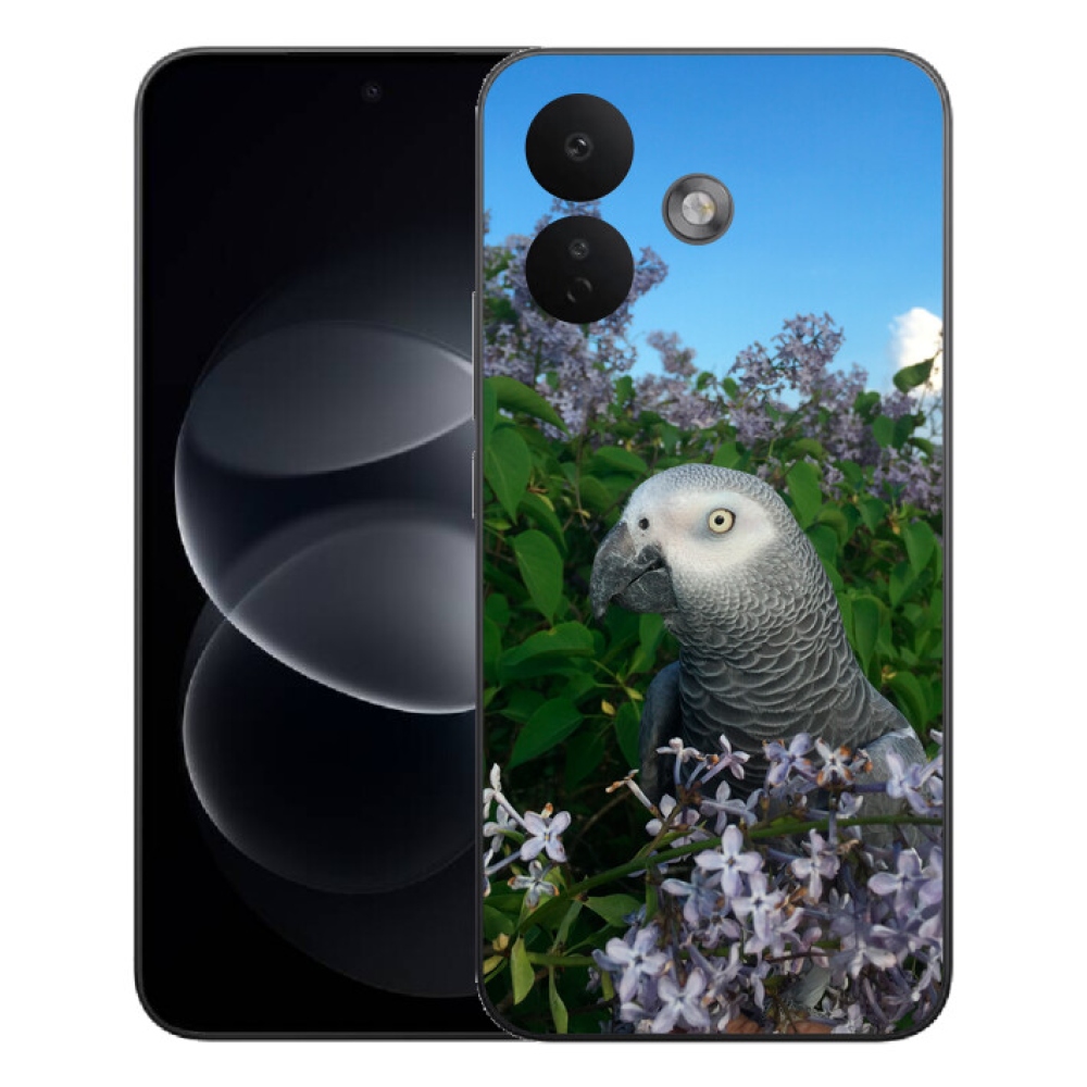 Gélový kryt mmCase na Xiaomi Redmi Note 17 Pro 5G - papagáj žako
