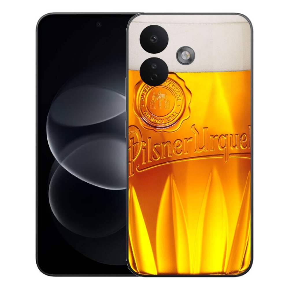 Gélový kryt mmCase na Xiaomi Redmi Note 17 Pro 5G - pivo