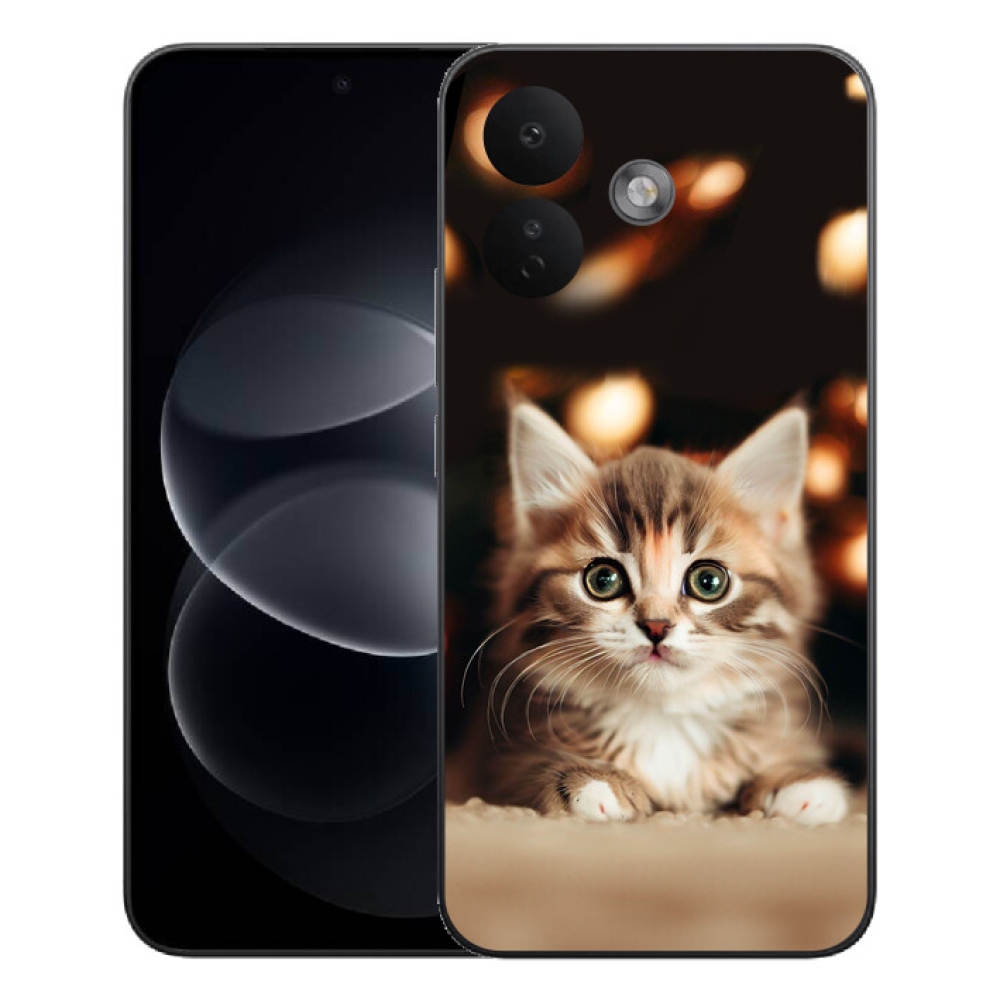 Gélový kryt mmCase na Xiaomi Redmi Note 17 Pro 5G - roztomilé mačiatko 2