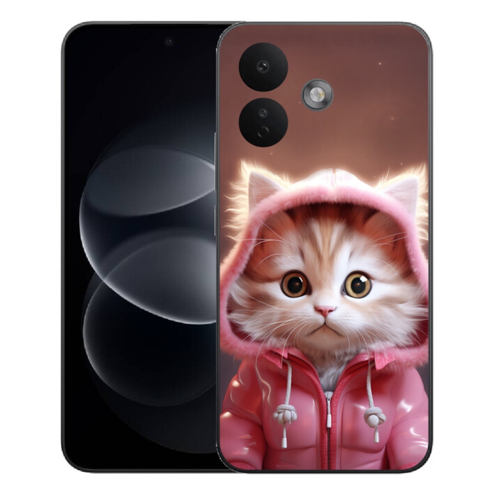 Gélový kryt mmCase na Xiaomi Redmi Note 17 Pro 5G - roztomilé mačiatko 3