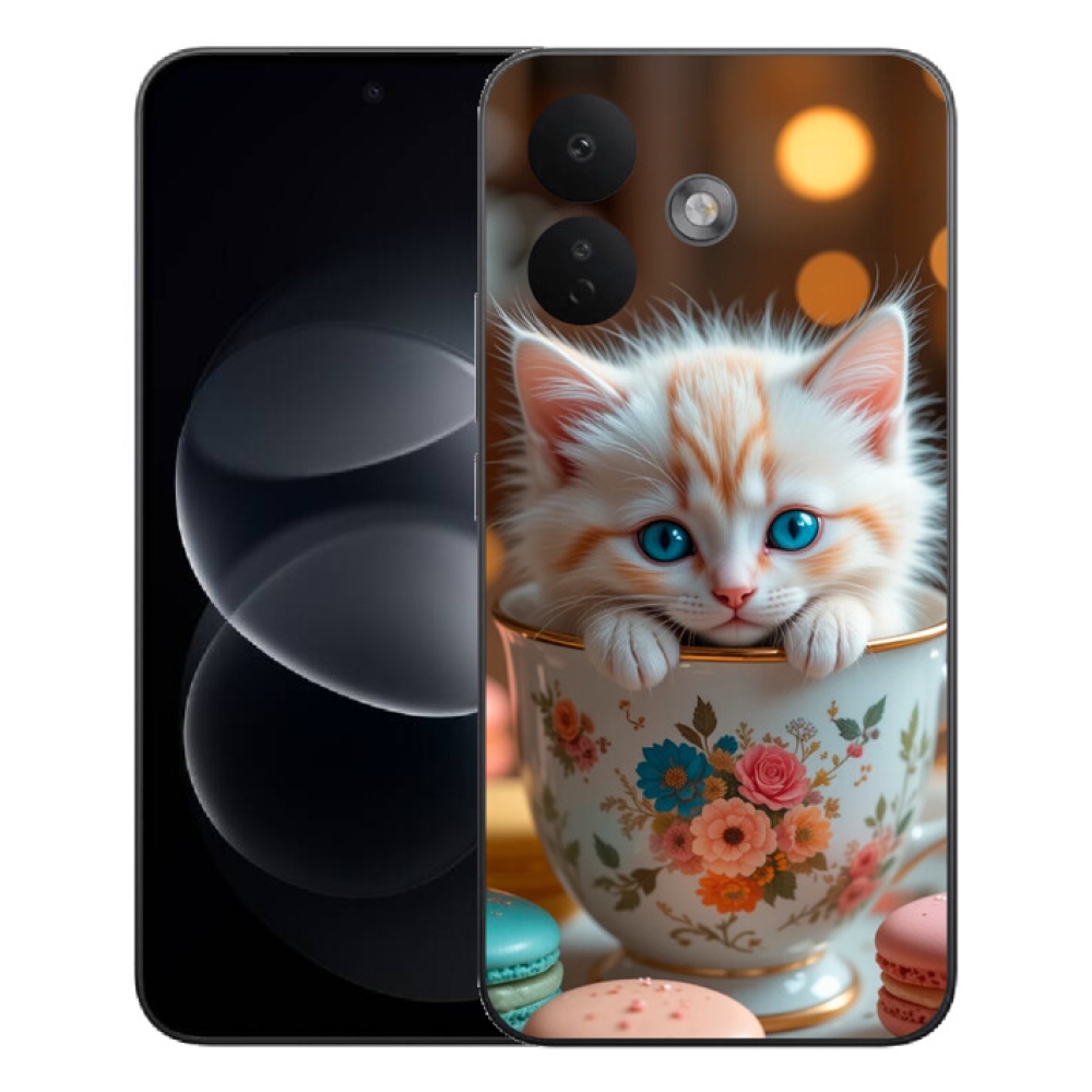 Gélový kryt mmCase na Xiaomi Redmi Note 17 Pro 5G - roztomilé mačiatko 6
