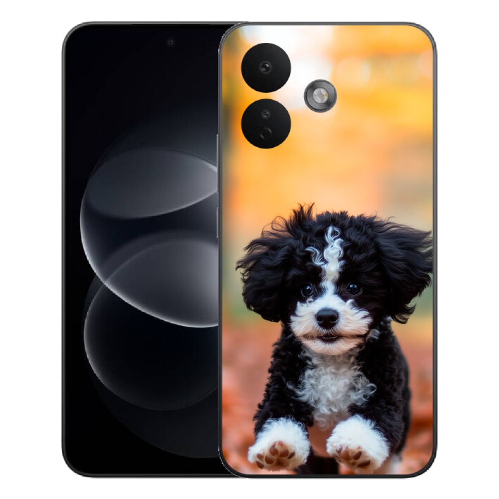 Gélový kryt mmCase na Xiaomi Redmi Note 17 Pro 5G - roztomilé šteňa 2