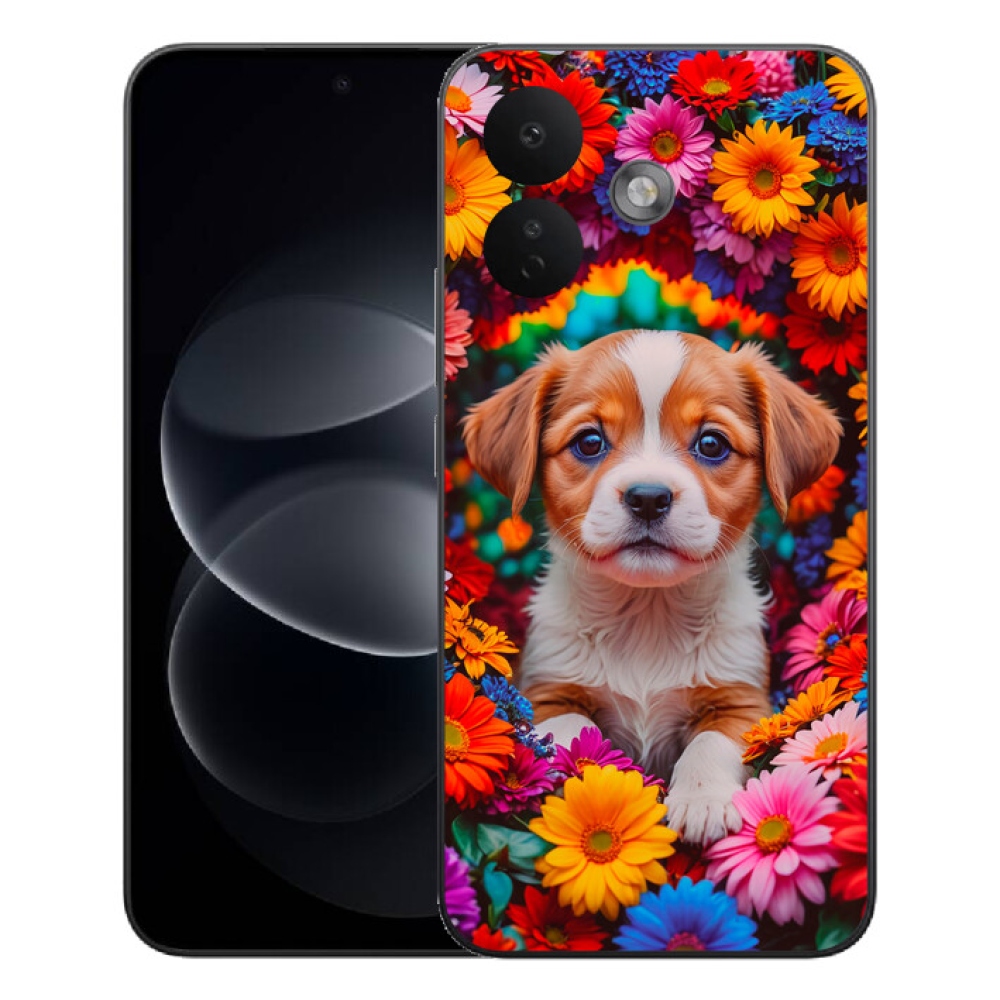 Gélový kryt mmCase na Xiaomi Redmi Note 17 Pro 5G - roztomilé šteňa