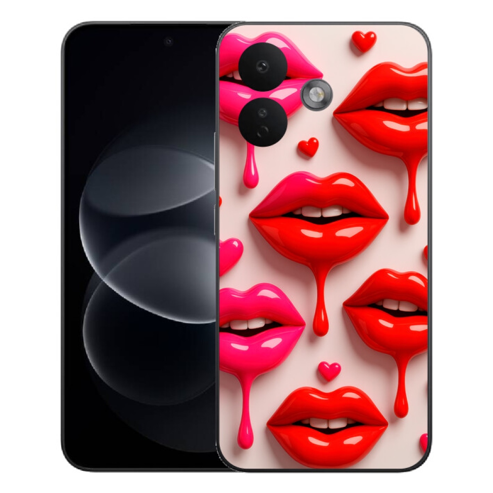 Gélový kryt mmCase na Xiaomi Redmi Note 17 Pro 5G - pery 2