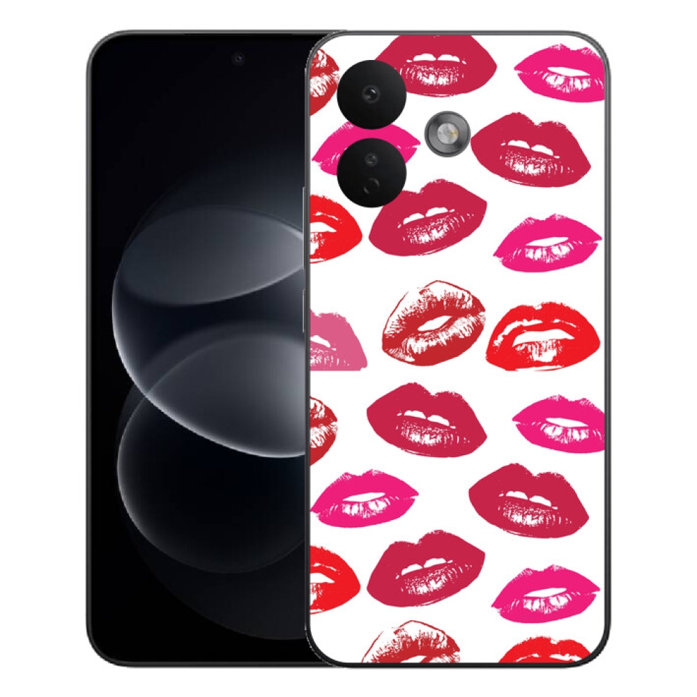 Gélový kryt mmCase na Xiaomi Redmi Note 17 Pro 5G - pery