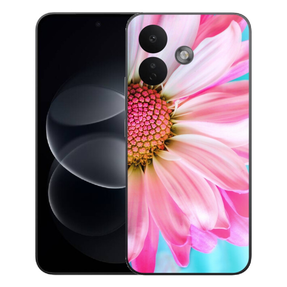 Gélový kryt mmCase na Xiaomi Redmi Note 17 Pro 5G - ružová kvetina