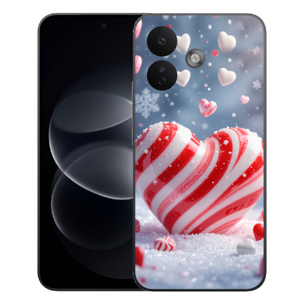 Gélový kryt mmCase na Xiaomi Redmi Note 17 Pro 5G - sladké srdce