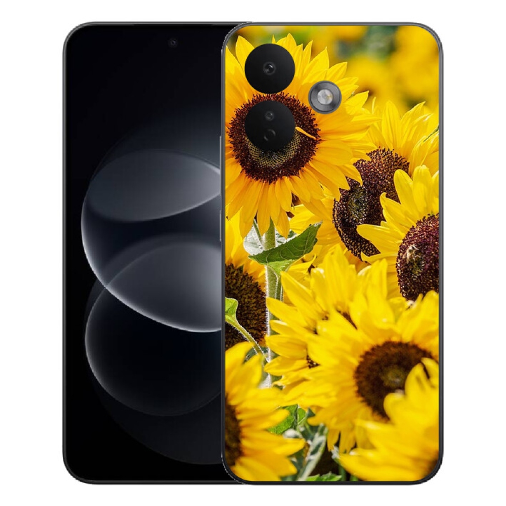 Gélový kryt mmCase na Xiaomi Redmi Note 17 Pro 5G - slnečnice