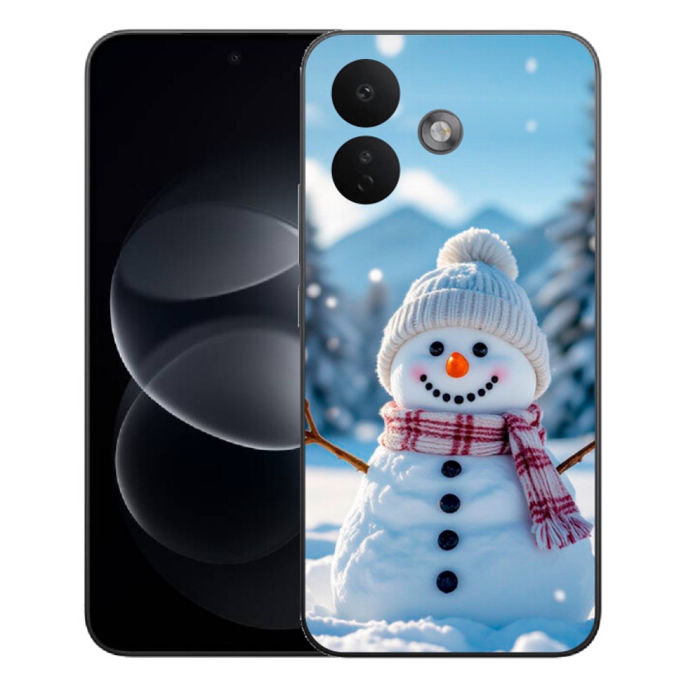 Gélový kryt mmCase na Xiaomi Redmi Note 17 Pro 5G - snehuliak 3