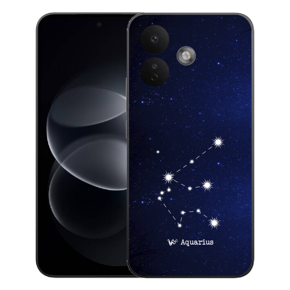 Gélový kryt mmCase na Xiaomi Redmi Note 17 Pro 5G - súhvezdie Vodnára