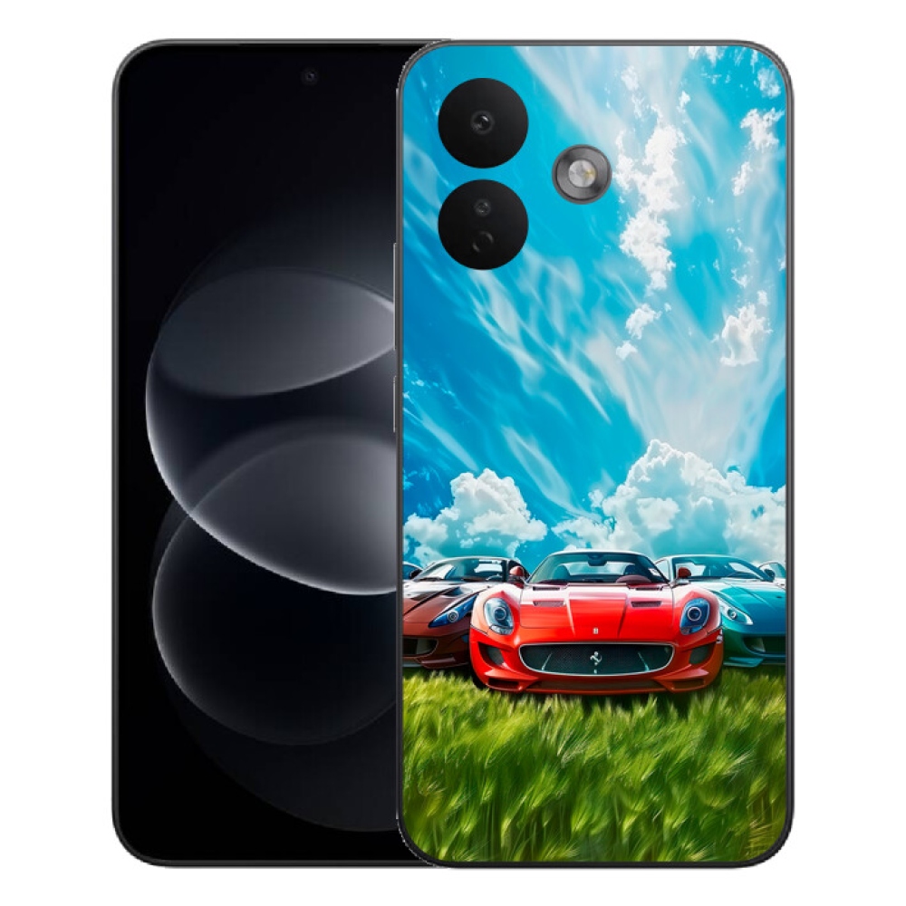 Gélový kryt mmCase na Xiaomi Redmi Note 17 Pro 5G - športové vozidlá